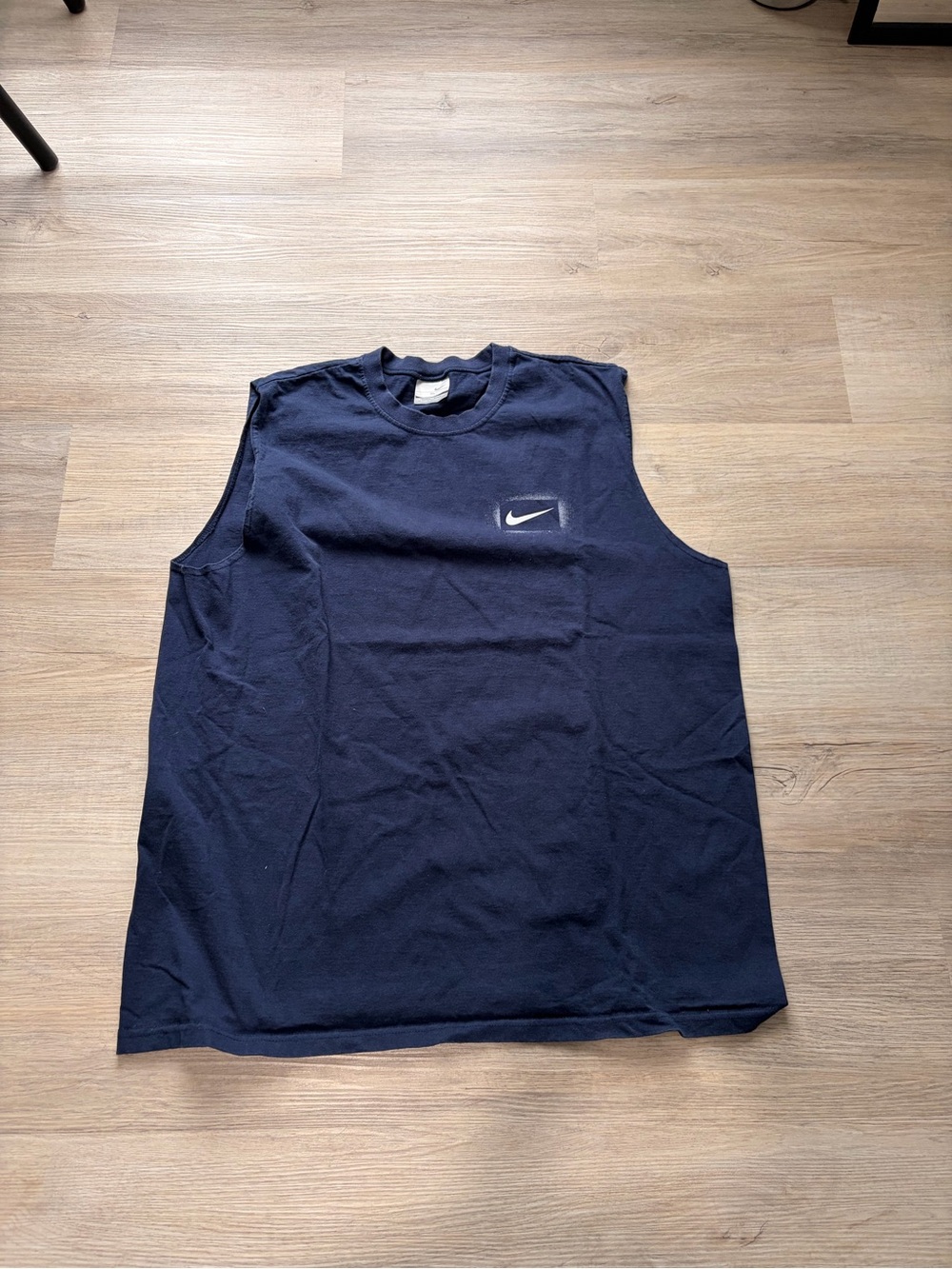 Nike y2k tank top navy blue